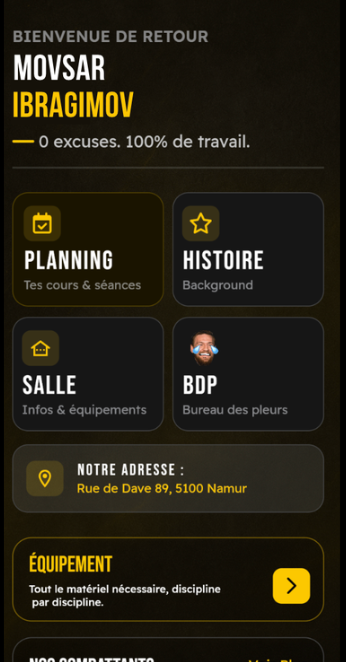 La Cage app